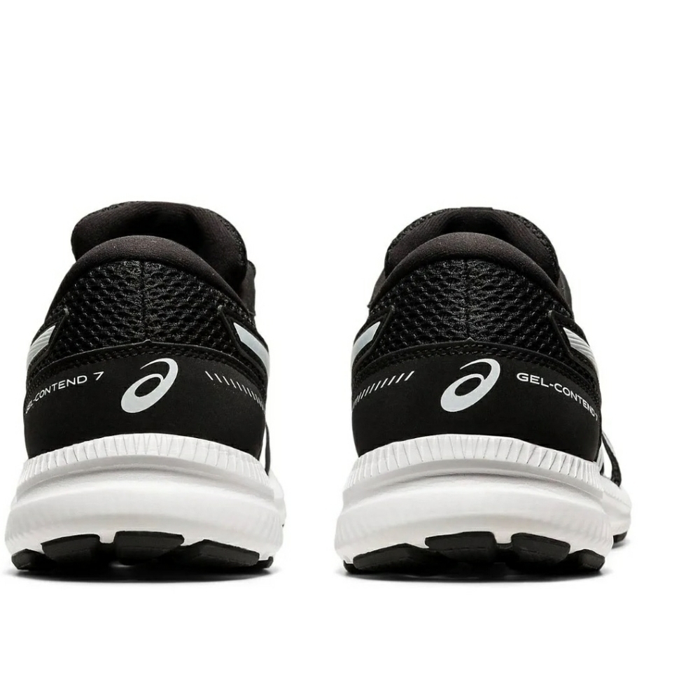 Asics Men's Gel-Contend 7 Running Shoes, Color black -whiteSize 13 Men's, New - Picture 4 of 12